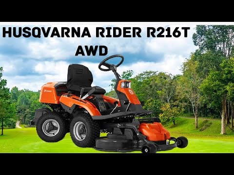 🔴HUSQVARNA RIDER R216T AWD (Caractéristiques Techniques)