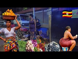 CRAZY SCENES INSIDE LOCAL AFRICAN NIGHT MARKET IN UGANDA