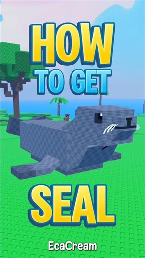 how to get seal on catch and tame 🦭#shorts #catchandtame #roblox #ecacream #pets #seal #anjinglaut