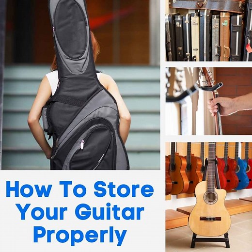 All You Need To Know About How To Store Your Guitar Properly | Midlife Guitar