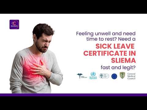 Get Your Sick Leave Certificate in Sliema