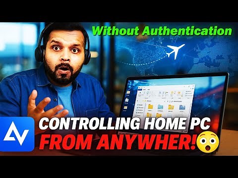 Controlling PC From ANYWHERE! 😲using AnyViewer Remote Desktop