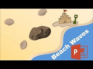 Beach Waves Animation in Microsoft PowerPoint