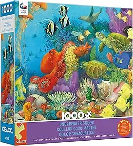 Ceaco - Underwater Color - 1000 Piece Jigsaw Puzzle