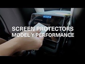 Model Y Juniper Performance Tempered Glass (9H) Screen Protector - Install Guide