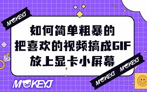 【乱七八糟的分享】显卡屏幕动画GIF制作教程