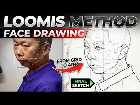 Loomis Method Drawing Tutorial: How to Draw Realistic Heads for Beginners
