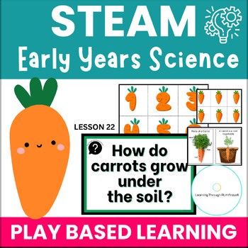 Carrot Science & Math Activity | Farm Theme STEAM Preschool | STEM Challenge