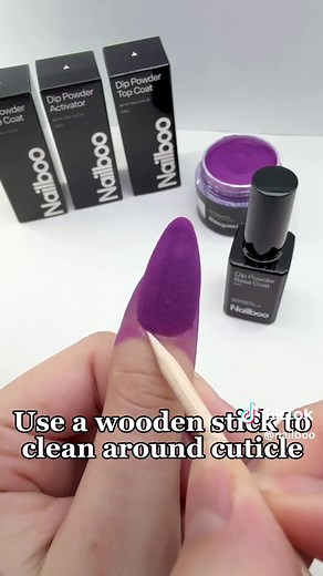 Achieve a Perfect Cuticle Line with Dip Powder Nails