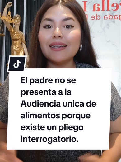 Pliego Interrogatorio y Audiencia en Derecho de Familia