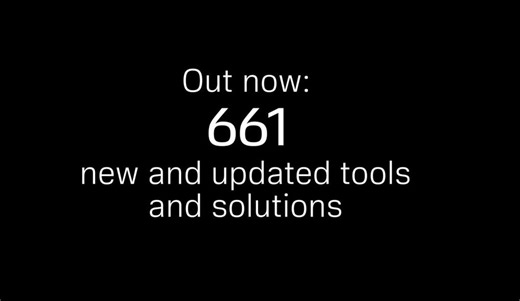 We're proud to introduce our new cutting tools and solutions. Designed by the engineers of tomorrow to conquer your challenges today. Discover CoroDrilll® DE10, CoroCut® 2, CoroMill® MS20, CoroTap® 100 -PM, GC1230, GC1220 and CoroMill® MS60. Get the full rundown in the comments link. | Sandvik Coromant