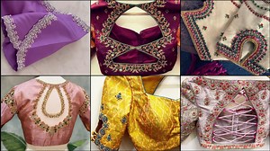 Wedding saree new blouse design 2023/designer saree blouse designs sleeves/blouse neck designs | Beautiful Trends