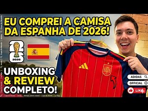 I BOUGHT THE SPAIN JERSEY FOR THE 2026 WORLD CUP! Check out the new national team jersey 🇪🇸