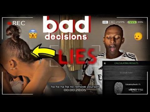 I TOOK A LIE DETECTOR WITH MY EX!!.. It Got UGLY😱😳