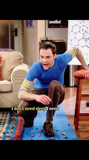 Sheldon's bizarre antics while solving the problem #Thebigbangtheory#comedy#funny
