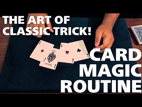 Mastering the Classics!! | The Art of Classic Card Magic Routine