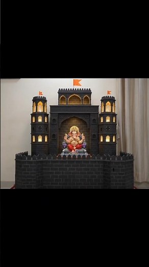 Nobody Believes This Ganpati Makhar Was Inspired by Chhatrapati Shivaji Maharaj! ❤️