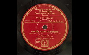 【乱七八糟钢琴家开会】第九集 Grace Humphery(1890-1975）弹格拉祖诺夫和李斯特的音乐