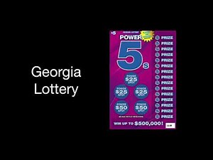 Power 5s - Georgia Lottery $5 (December 2024)