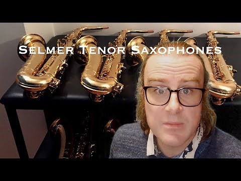 Selmer Paris Tenor Saxophones: Reference 36, Super Action 80 Serie II, Axos Tenor, 1951 Super Action