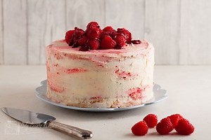 Lemon and Raspberry Layer Cake