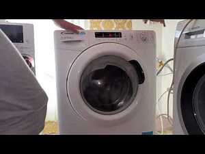 Candy Smart Touch Washing Machine Crazy Out Of Balance Spin