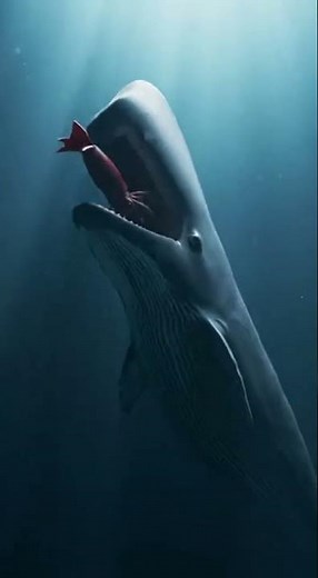 Giant Squid vs Sperm Whale 🦑⚔️🐋 Who Wins