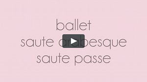 Step Library Ballet - BALLET - SAUTE ARABESQUE SAUTE PASSE