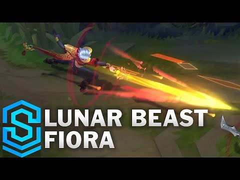 Lunar Beast Fiora Skin Spotlight - Pre-Release - League of Legends