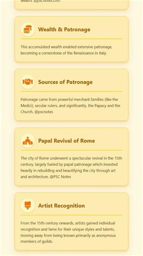 Rise of Italian City-States and Patronage