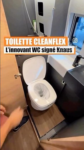 Toilette CLEANFLEX - L’innovant WC signé Knaus