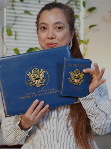 US Citizenship Certificate Holder & Passport Holder Bundle 3D Great Seal Metal Emblem RFID Blocking #tiktokshopcreatorpicks #SummerVibes #certificateholder #passportholder #rfidprotection