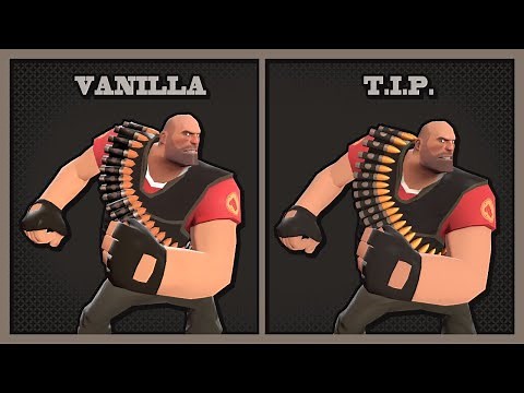 'Texture Improvement Pack' (TIP) Comparision for Team Fortress 2