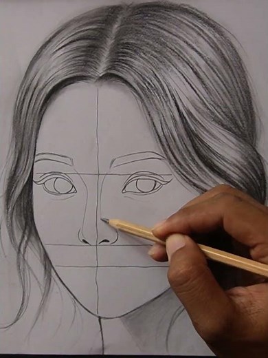 how to draw a face #drawing #art