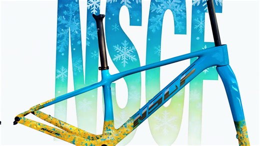 新秀NSCF / XNXU（碳纤维山马车）2026年第4款涂装设计《冬瑞--雪天蓝》