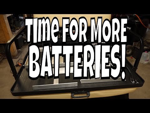 2006 Club Car DS, 48 Volt Electric - 4-12V to 6-8V Battery Conversion Upgrade