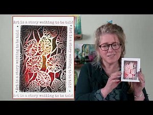 Block Printing With Stamping Foam - A Lavinia Stamps Tutorial