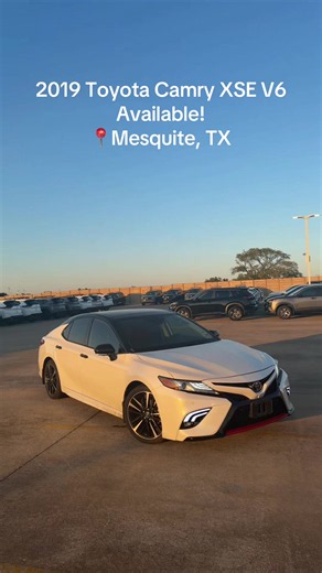 2019 Toyota Camry XSE V6 for Sale Mesquite TX