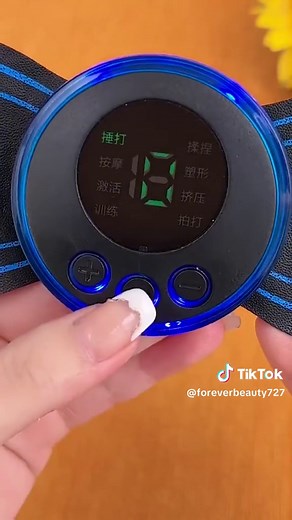 Mini massager, EMS massage, body massage, neck massage, stick it wherever you need it #massage #massager #minimassager #bodymassage #neckmassage #tiktokshop #neckmassager