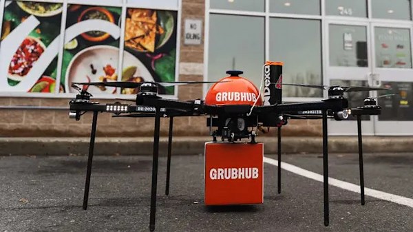 Grubhub testing new drone delivery pilot program in NJ