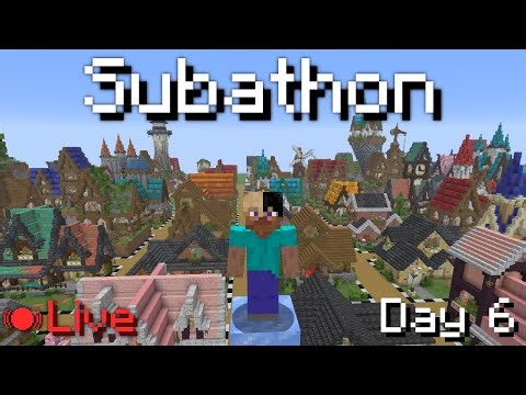 The Rowann Subathon! Day 6! Ranked Minecraft Speedruns, Building, and More! JOIN UP!