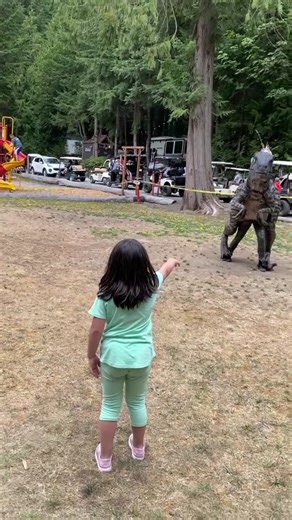 Clever Girl Velociraptor Playtime with Kids