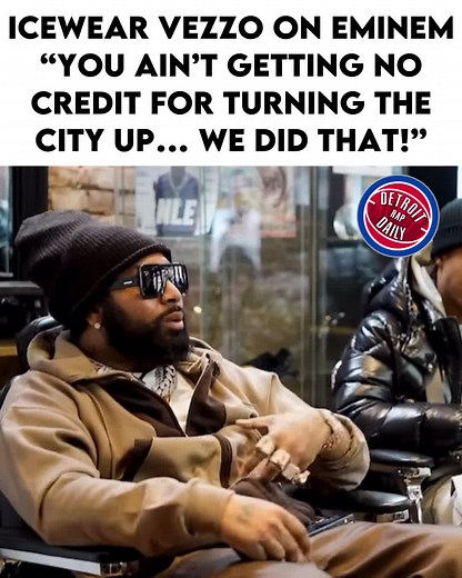 #IcewearVezzo speaks on #Eminem not being there for the rise of the current #Detroit #rap scene 👀