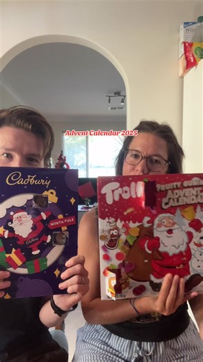 One year we watched a Christmas movie every night. This year we’re hitting the Aldi advent calendars - mainly cos we get a treat and it’s affordable! Day 1 & 2 #unwrapchristmas #adventcalendar