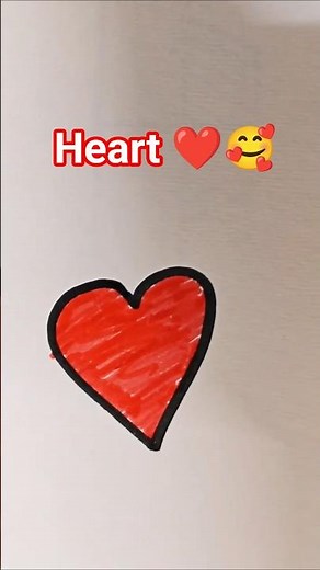 Easy Heart Drawing | Simple Drawing for Beginners | Artika by Sonika |