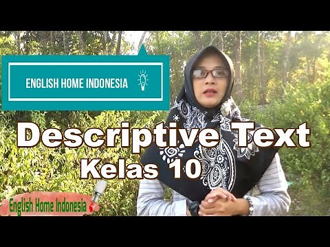 Descriptive Text [Kelas 10]