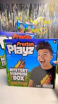 PrestonPlayz ✨Mystery Surprise Box!🎁 #prestonplayz #firenation #toystagram #unboxing #asmr