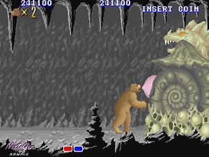 401K views · 6.5K reactions | Altered Beast | Arcade | Stage 3 Ha ha ha, Welcome to your doom! This time we get to be sound bubble blowing bear that turns things to stone. Then we have to blow into a giant snail dragon to finish off the stage. Crazy. #AlteredBeast #arcade #retrogaming #videogames #gamingvideos | Next-Gen Gaming | Facebook