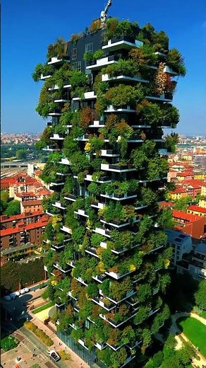 Vertical Forest in Milan - the residential building with thousands of plants and trees