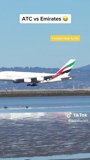 Air Traffic Control vs Emirates A380 Funny Moments